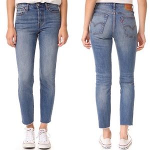 Levi’s 501 White Cone Denim Straight Leg Jean Size 28